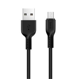 Кабель USB MicroUSB Hoco X20 (1 метр) <черный>