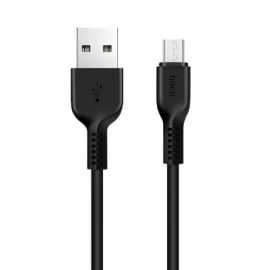 Кабель USB MicroUSB Hoco X20 (2 метра) <черный>
