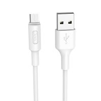 Кабель USB MicroUSB Hoco X25 <белый> ― OnlineBazar.su