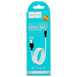 Кабель USB MicroUSB Hoco X29 <белый>