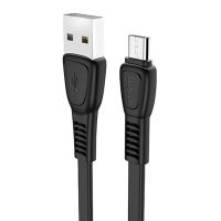 Кабель USB MicroUSB Hoco X40 (2.4А/1 метр) <черный> ― OnlineBazar.su