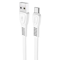 Кабель USB MicroUSB Hoco X40 (2.4А/1 метр) <белый> ― OnlineBazar.su