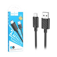 Кабель USB MicroUSB Hoco X88 (2 метра) <черный> ― OnlineBazar.su