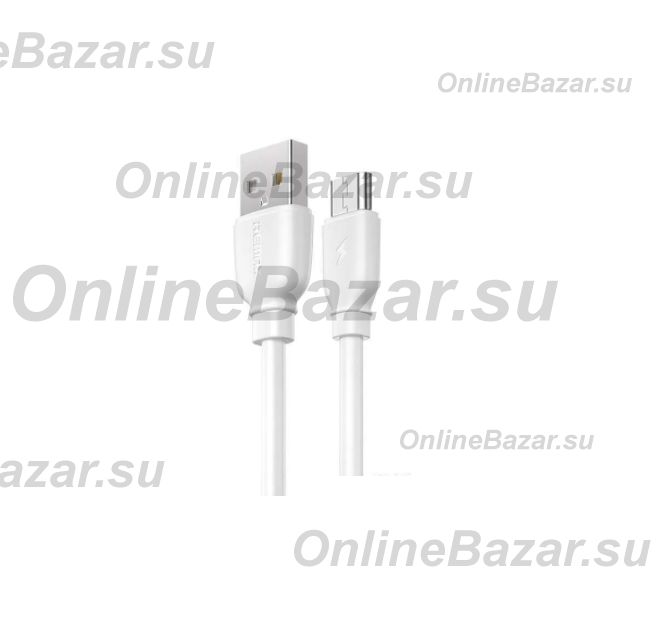 Кабель USB MicroUSB Remax RC-138m <белый> ― OnlineBazar.su