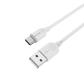 Кабель USB Type-C Borofone BX14 (2 метра) <белый>