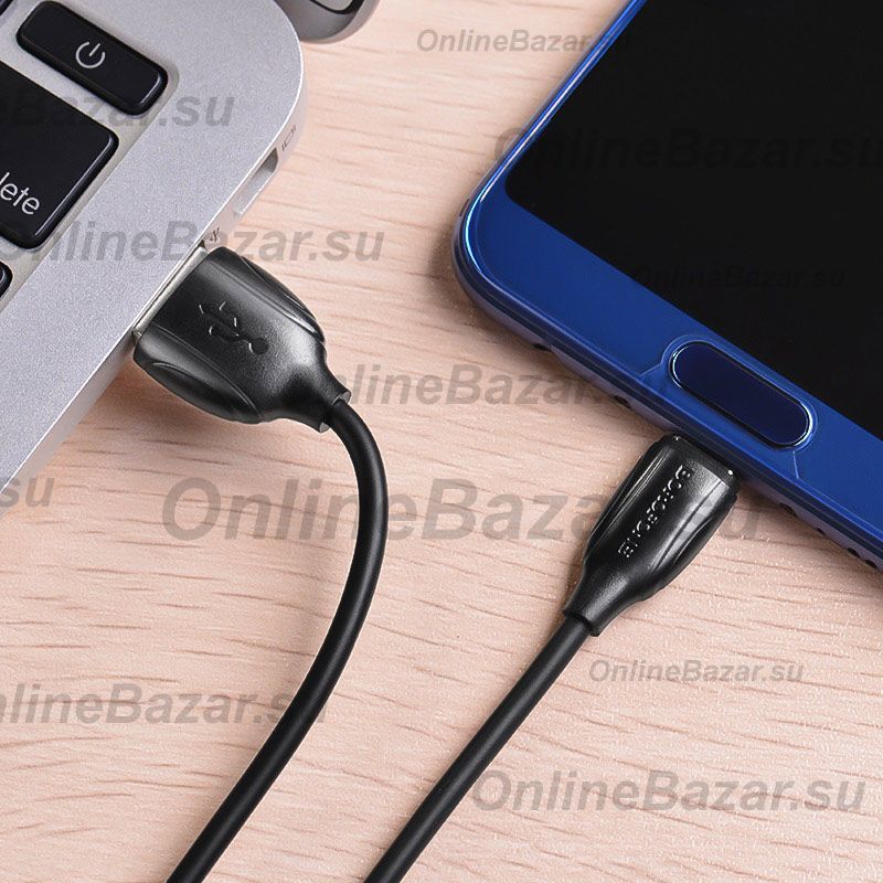 Кабель USB Type-C Borofone BX19 <черный> ― OnlineBazar.su