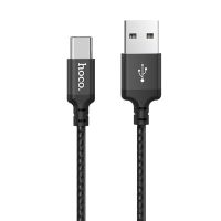 Кабель USB Type-C Hoco X14 (2 метра) <черный> ― OnlineBazar.su