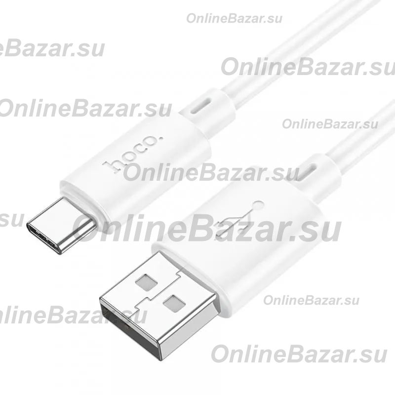 Кабель USB Type-C Hoco X88 <белый> ― OnlineBazar.su