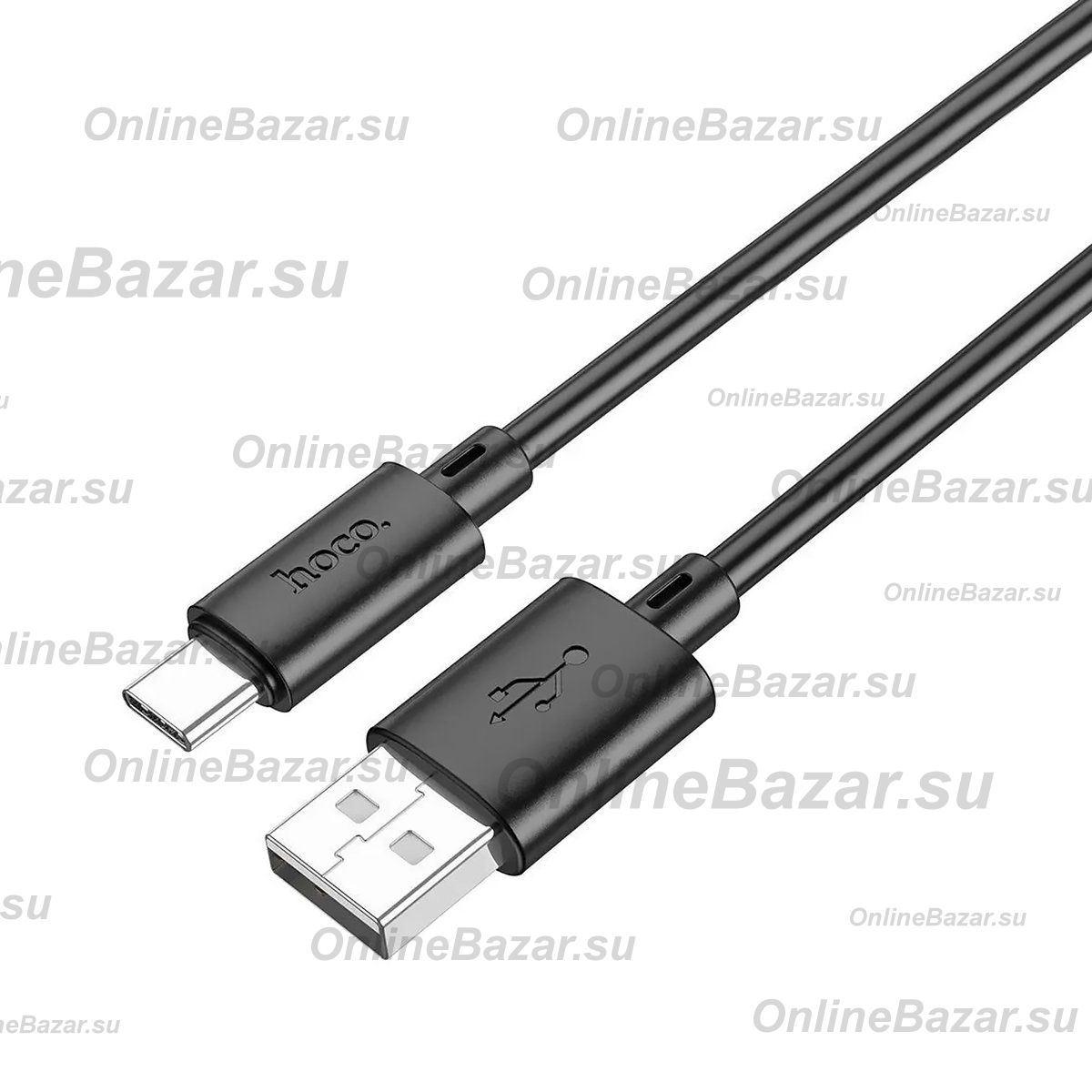 Кабель USB Type-C Hoco X88 (2 метра) <черный> ― OnlineBazar.su