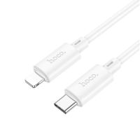 Кабель USB-C Apple iPhone Lightning Hoco X88 <белый> ― OnlineBazar.su