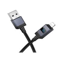 Кабель USB-C Apple iPhone Lightning Hoco X118 (3A/27W/PD) <черный> ― OnlineBazar.su