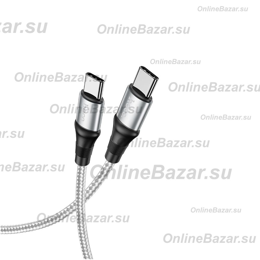 Кабель USB-C Type-C Hoco X50 (2 метра) <серый> ― OnlineBazar.su