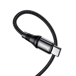 Кабель USB-C Type-C Hoco X50 (2 метра) <черный>