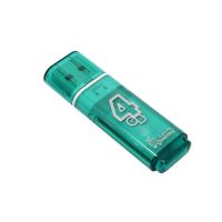 Карта памяти USB 4 Gb Smart Buy Glossy <зеленый> ― OnlineBazar.su