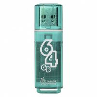Карта памяти USB 64 Gb Smart Buy Glossy в блистере <зеленый> ― OnlineBazar.su