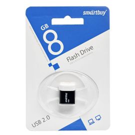 Карта памяти USB 8 Gb Smart Buy Lara <черный>