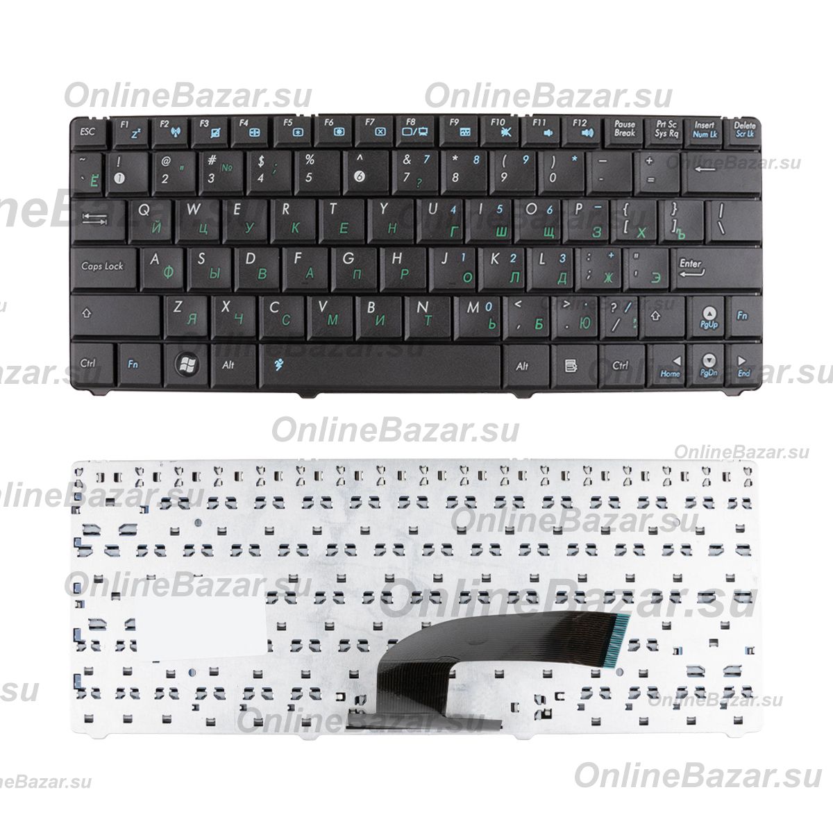 Клавиатура для ноутбука Asus Eee PC 1101 <черный> ― OnlineBazar.su