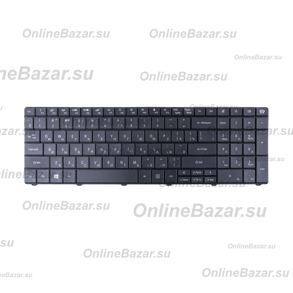 Клавиатура для ноутбука Packard Bell Gateway E1 <черный> ― OnlineBazar.su