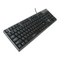 Клавиатура проводная Nakatomi Navigator KN-03U (USB) <серый> ― OnlineBazar.su