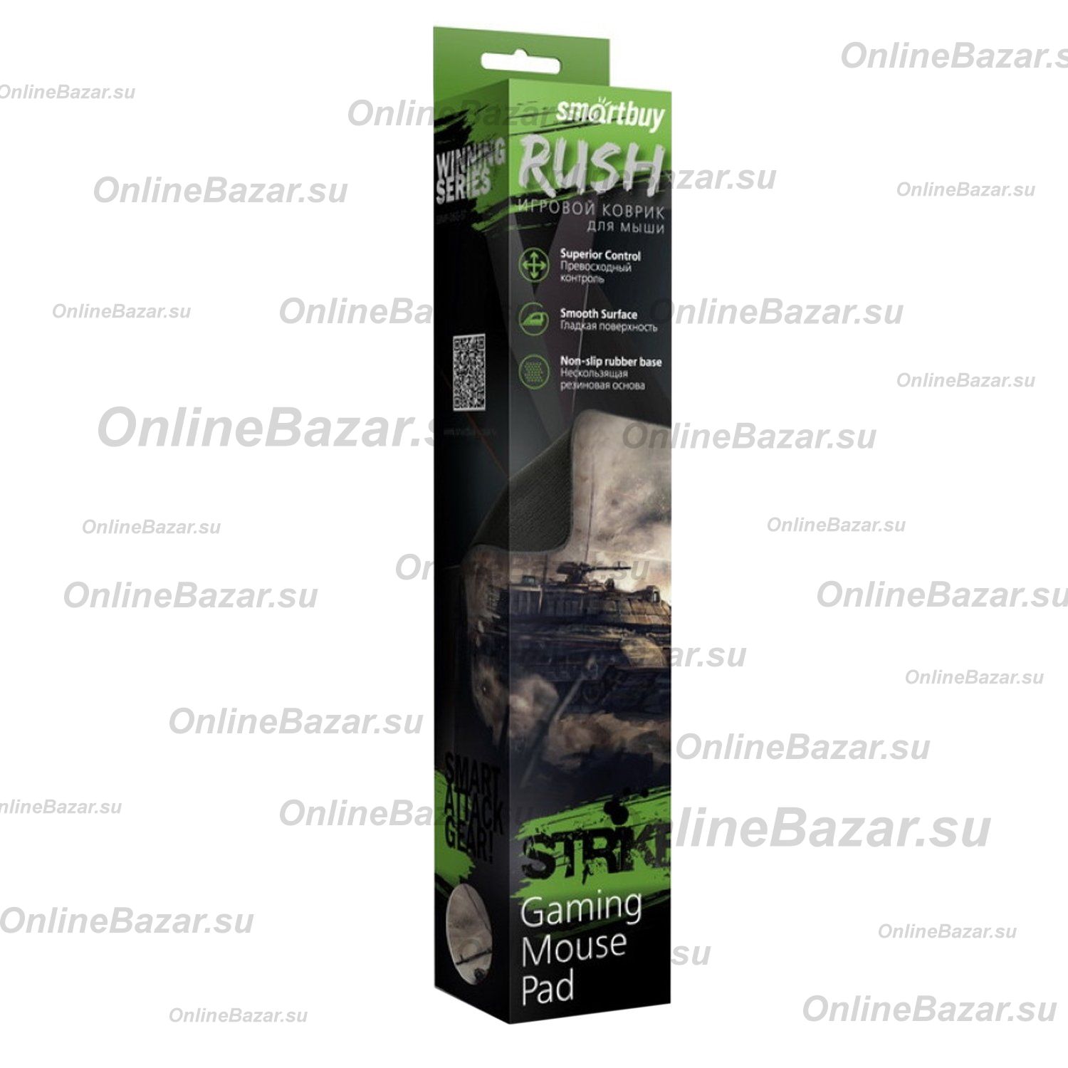 Коврик для компьютерной мыши Smart Buy SBMP-06G-ST RUSH Strike M ― OnlineBazar.su