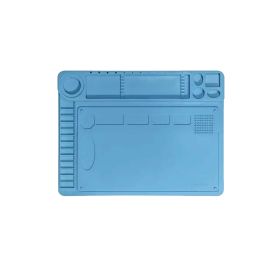 Коврик Mechanic V61 для пайки (480*360 мм, силикон, магнитный, термостойкий, с ячейками)