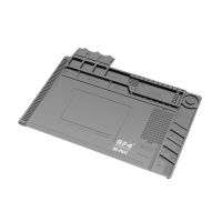 Коврик RF4 RF-PO11 для пайки (450*298 мм, силикон, магнитный, термостойкий, с ячейками) ― OnlineBazar.su