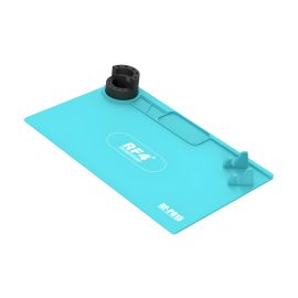 Коврик RF4 RF-PO15 для пайки (450*280, силикон, с держателями, с ячейками)