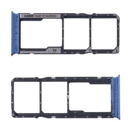 Лоток Sim-карты для Xiaomi Poco C85 и карты памяти <синий>