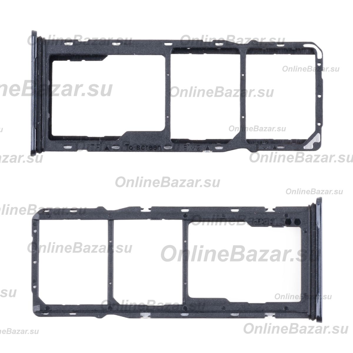 Лоток sim-карты для Samsung SM-A045F (Galaxy A04) <черный> ― OnlineBazar.su