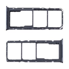 Лоток sim-карты для Samsung SM-A045F (Galaxy A04) <черный>