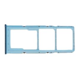 Лоток sim-карты для Samsung SM-A325F (Galaxy A32) и карты памяти <синий>