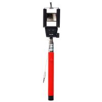 Монопод (палка) для селфи Cable 201 с зеркалом <красный> ― OnlineBazar.su