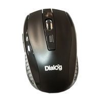 Мышь оптическая беспроводная Dialog Pointer MROP-01U <черный> ― OnlineBazar.su