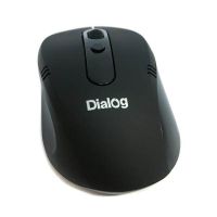Мышь оптическая беспроводная Dialog Pointer MROP-03U <черный> ― OnlineBazar.su