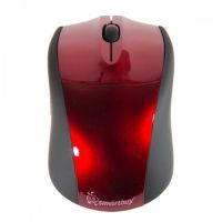 Мышь оптическая беспроводная Smart Buy SBM-325AG <красный> ― OnlineBazar.su