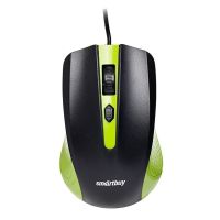 Мышь оптическая Smart Buy SBM-352-GK ONE <черно-зеленый> ― OnlineBazar.su