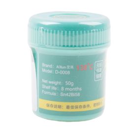 Паста паяльная Aixun AX-SP138M (50 г, низкотемпературная 138°C, бессвинцовая)