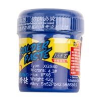Паста паяльная Mechanic XGS40 (42 г, низкотемпературная 158°C) ― OnlineBazar.su