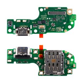 Плата нижняя для Huawei Nova 13i на системный разъем и микрофон (оригинал)