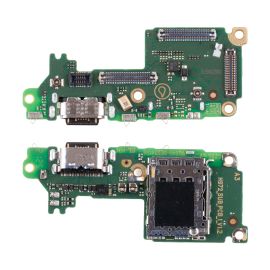 Плата нижняя для Infinix GT 30 Pro (X6873) на системный разъем, разъем Sim-карты и микрофон (оригинал)