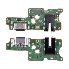 Плата нижняя для Infinix Note 12 2023 (X676C) на системный разъем, разъем гарнитуры и микрофон (оригинал)