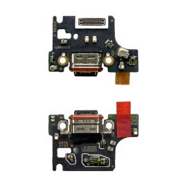 Плата нижняя для Oppo CPH2725 на системный разъем, разъем гарнитуры и микрофон (оригинал)