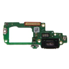 Плата нижняя для Oppo CPH2505 на системный разъем, разъем гарнитуры и микрофон (оригинал)