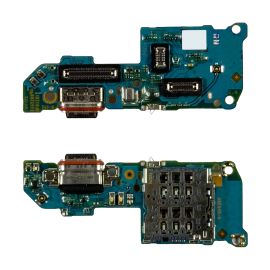 Плата нижняя для Realme 14 5G на системный разъем, разъем Sim-карты и микрофон (оригинал)