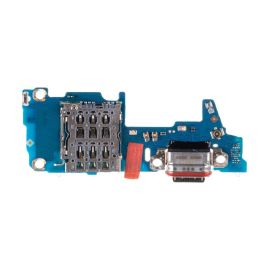 Плата нижняя для Realme 14 Pro 5G на системный разъем, разъем Sim-карты и микрофон (оригинал)