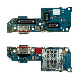 Плата нижняя для Realme RMX5078 на системный разъем, разъем Sim-карты и микрофон (оригинал)