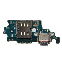 Плата нижняя для Samsung SM-G996B (Galaxy S21 Plus) на системный разъем, разъем Sim-карты и микрофон (оригинал) ― OnlineBazar.su