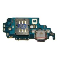 Плата нижняя для Samsung SM-G998B (Galaxy S21 Ultra) на системный разъем, разъем Sim-карты и микрофон (оригинал) ― OnlineBazar.su