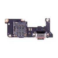 Плата нижняя для Xiaomi 15T на системный разъем, разъем Sim-карты и микрофон (оригинал) ― OnlineBazar.su