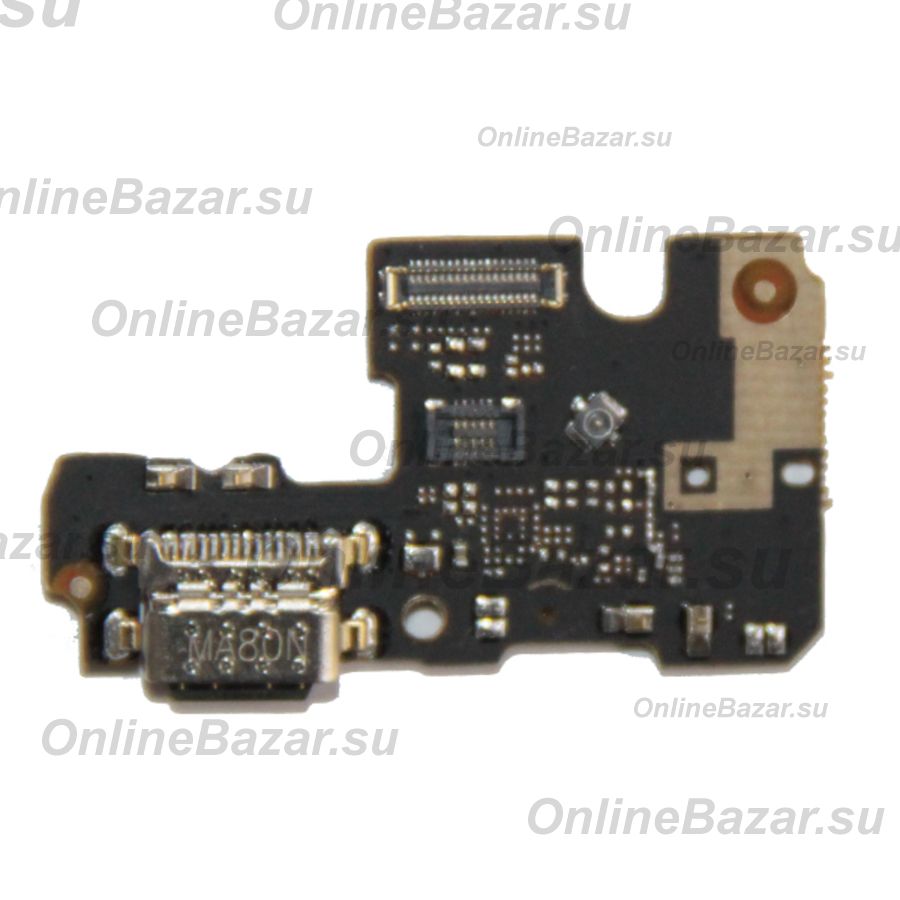 Плата нижняя для Xiaomi M1906F9SH на системный разъем и микрофон ― OnlineBazar.su